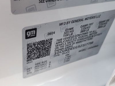 2025 Chevrolet Silverado 1500 LT LT1