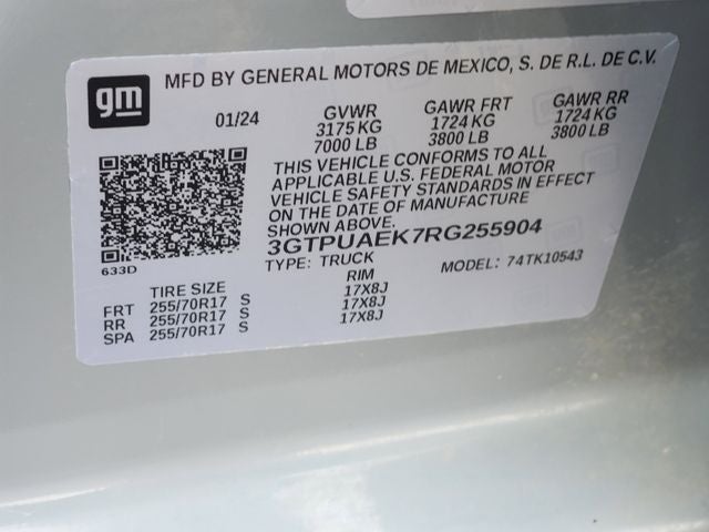 2024 GMC Sierra 1500 Pro