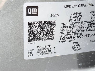 2026 Chevrolet Traverse Z71