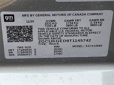 2026 Chevrolet Silverado 1500 LTZ