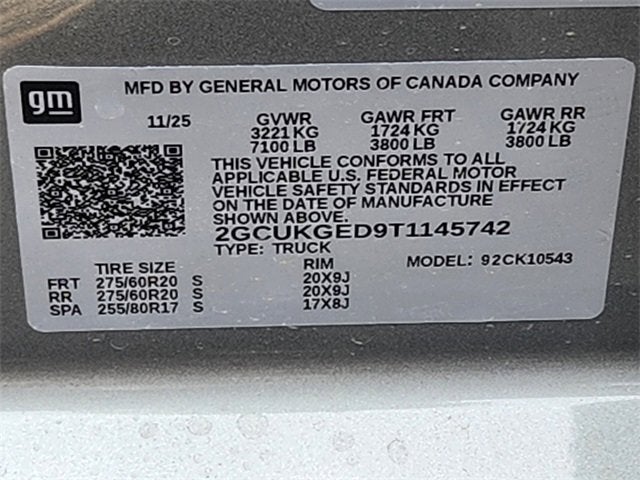 2026 Chevrolet Silverado 1500 LTZ