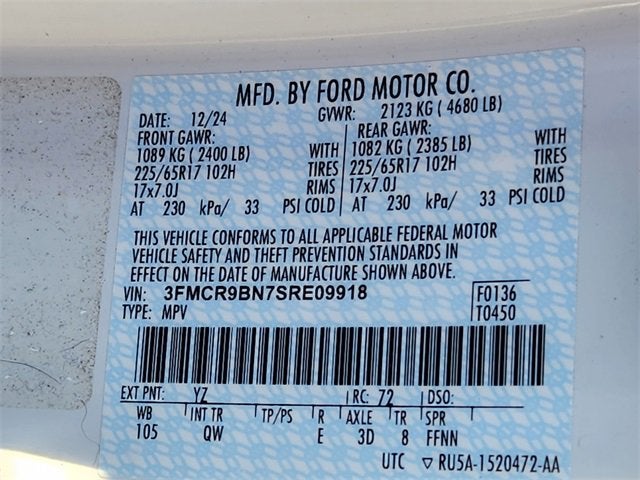 2025 Ford Bronco Sport Big Bend