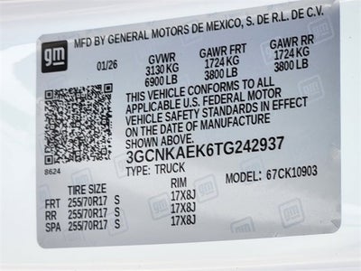 2026 Chevrolet Silverado 1500 WT