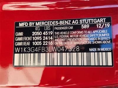 2020 Mercedes-Benz A 220 4MATIC®