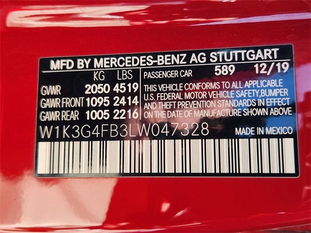 2020 Mercedes-Benz A 220 4MATIC®