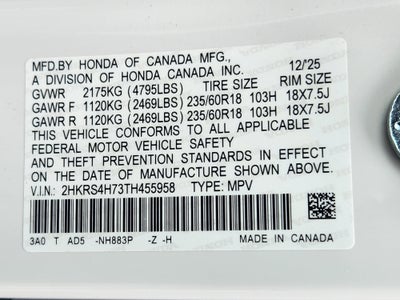 2026 Honda CR-V EX-L