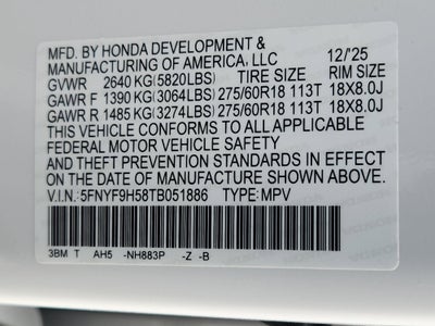 2026 Honda Passport TrailSport Blackout