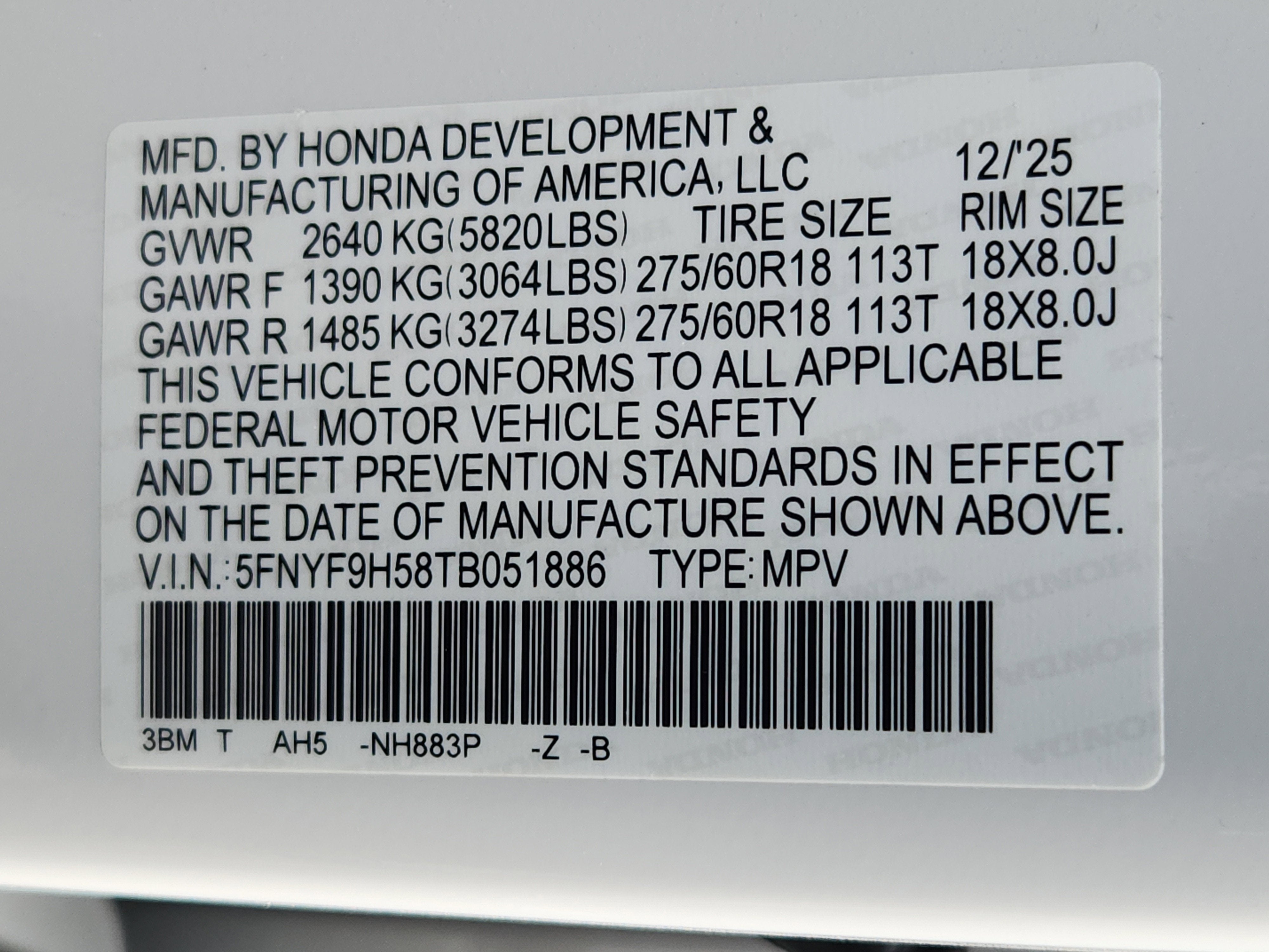 2026 Honda Passport TrailSport Blackout