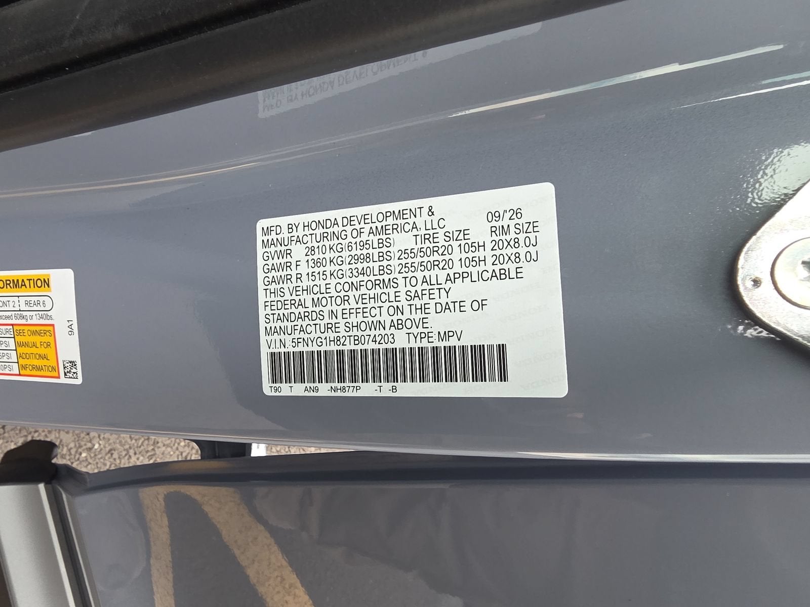 2026 Honda Pilot Elite