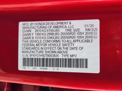 2026 Honda Pilot Black Edition