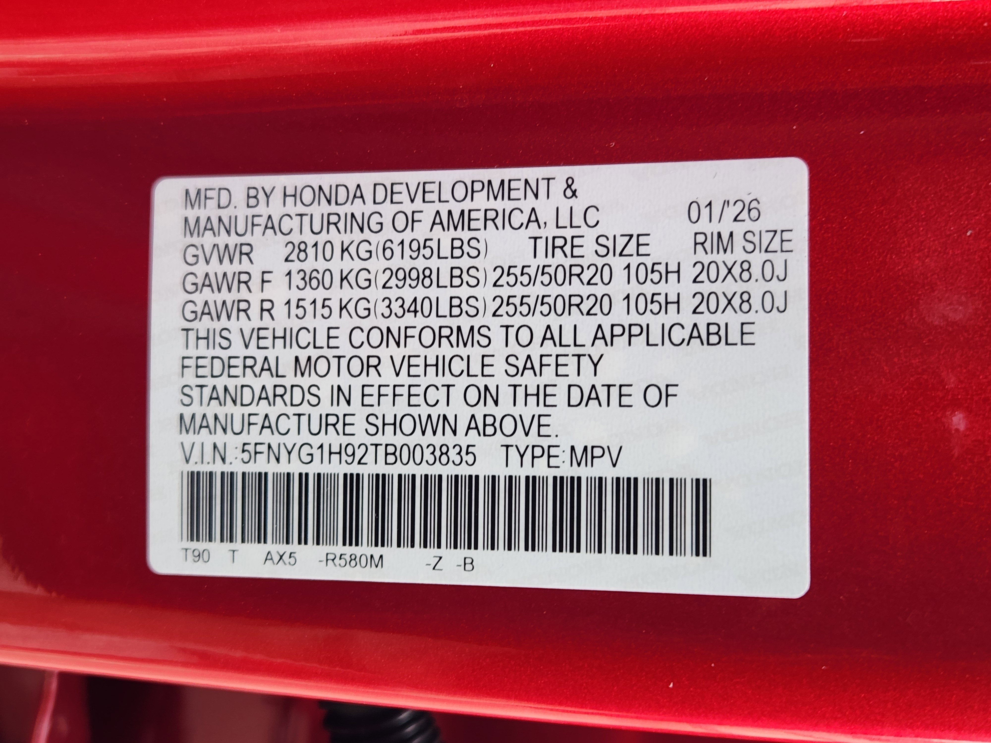 2026 Honda Pilot Black Edition