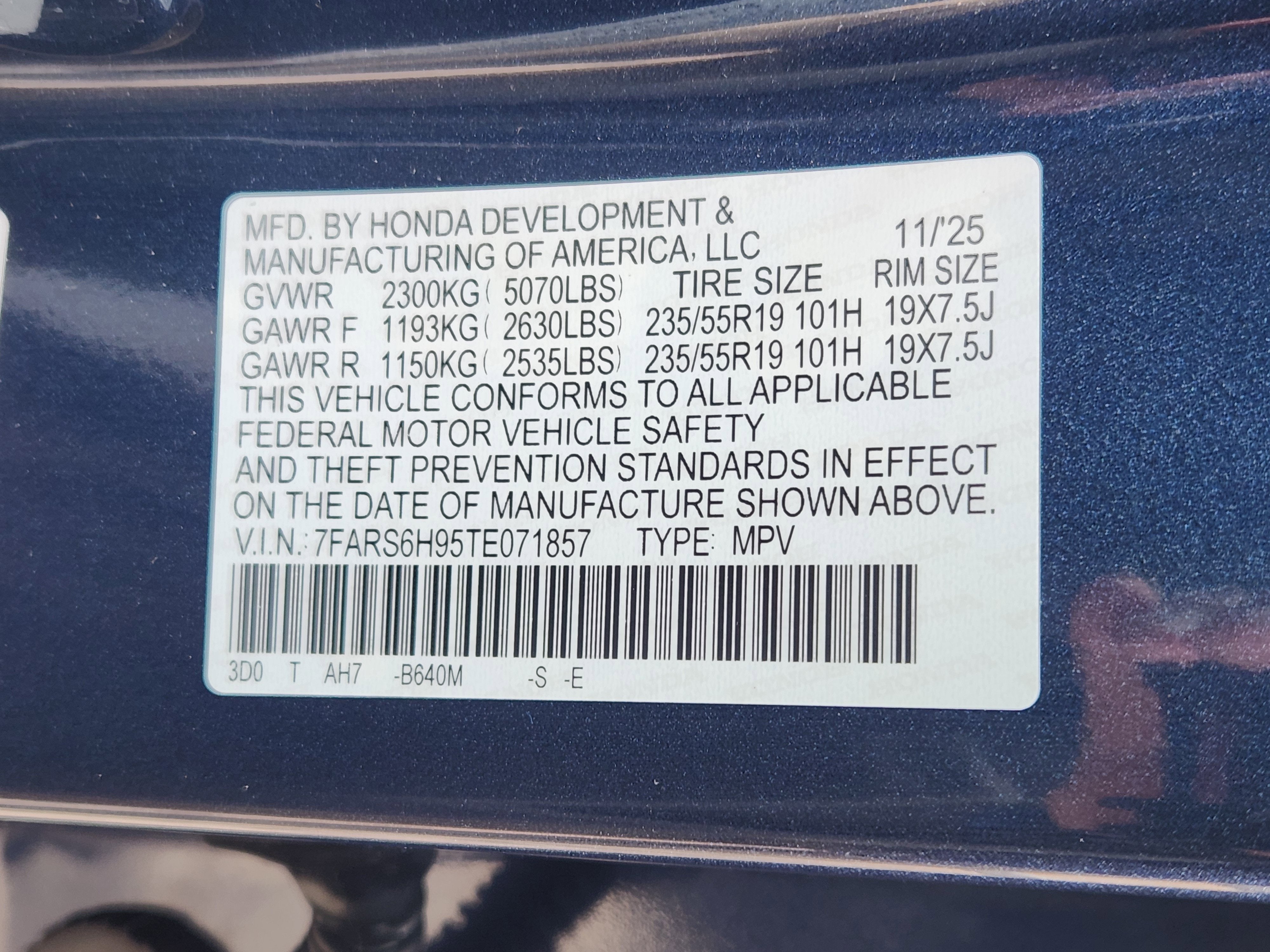 2026 Honda CR-V Hybrid Sport Touring